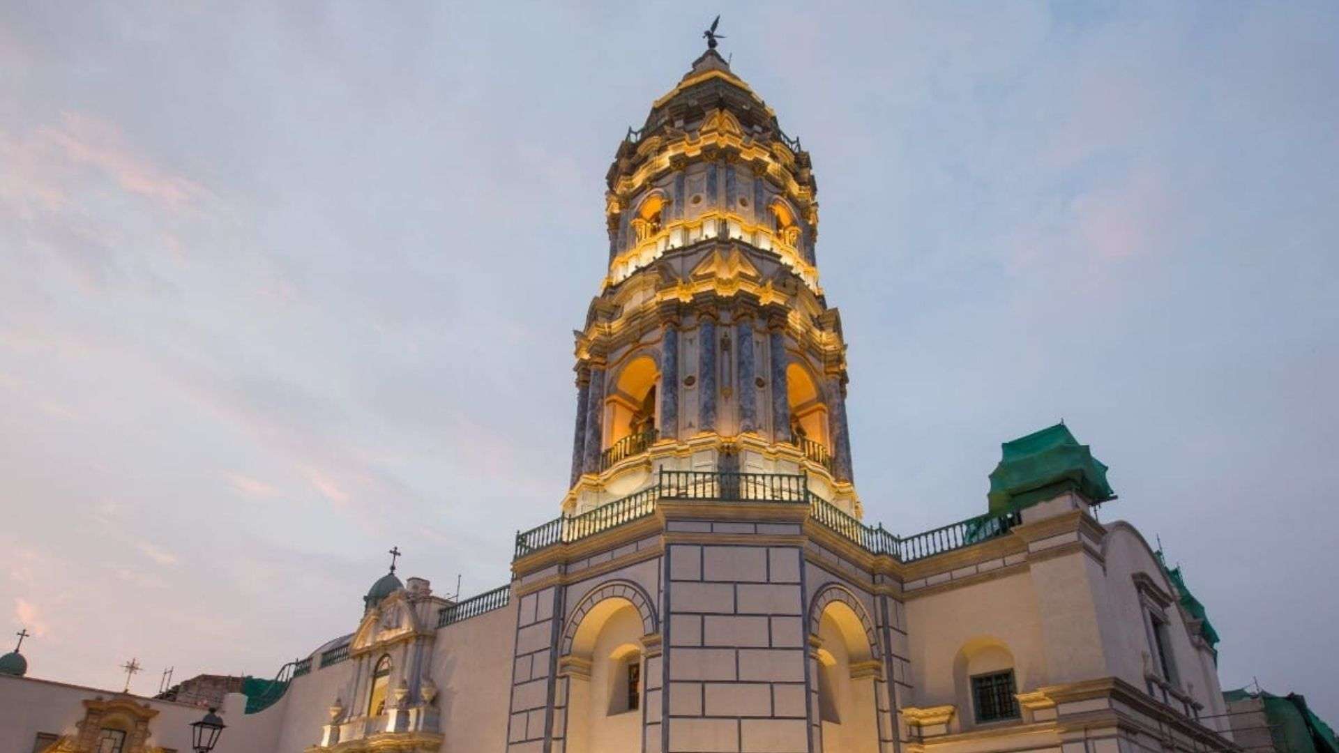 Torre del convento Santo Domingo después de su restauración