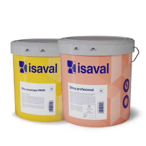 baldes de productos minerales de Pinturas Isaval