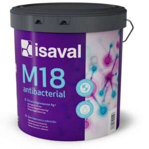 Látex antibacterial de pinturas isaval