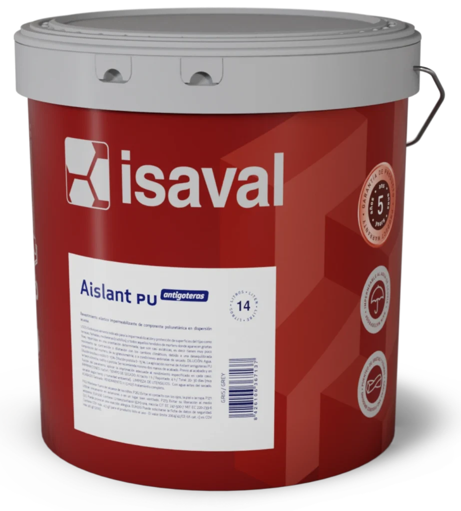 Impermeabilizante para techos Aislant Antigoteras Isaval